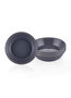 Hermia Set de 4 Cuencos de Aperitivo de Cerámica Gris NON0013